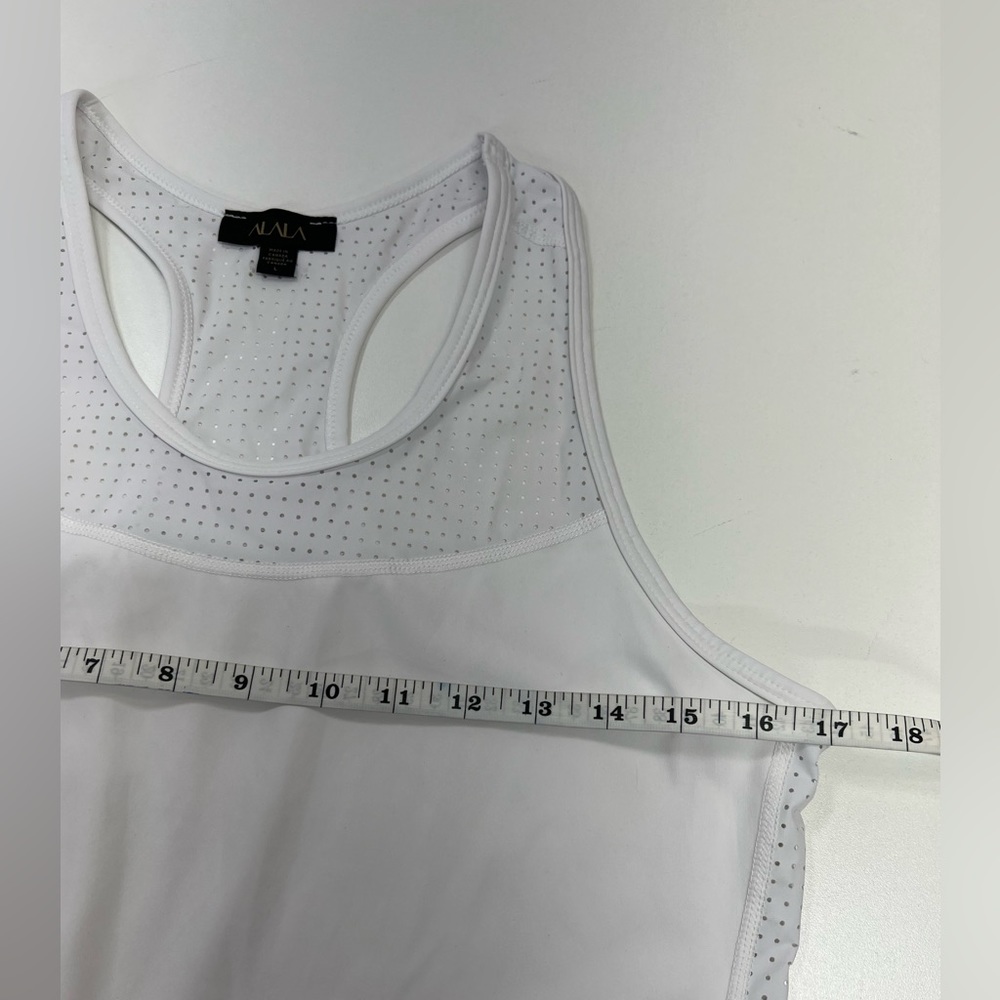 ALALA Serena Dress in White Tennis Dress REVOLVE Size Large NEW - Picture 9 of 16